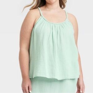 American Eagle Outfitters Light Green Camisole